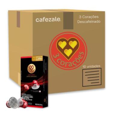 Imagem de 100 Cápsulas Café Nespresso Máxima 3 Corações - 11593