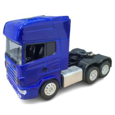 Imagem de Caminhão Scania AZUL 1:18 Com Controle Remoto - BERTO PARTS