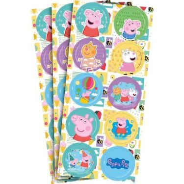 Imagem de Adesivo Peppa Pig C/30 Regina