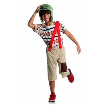 Imagem de Fantasia do Chaves Infantil Original Sulamericana, Preto, P 2 - 4