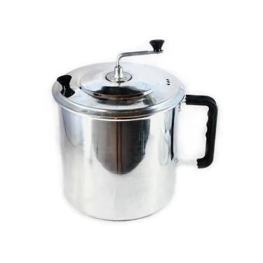 Imagem de Pipoqueira PIP10LCONT para Fazer Pipoca Alumínio Reforçado com Manivela 10L Continental