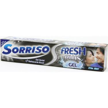 Imagem de Gel Dental Sorriso Gel Fresh 2 em 1 90g Xtra Mint