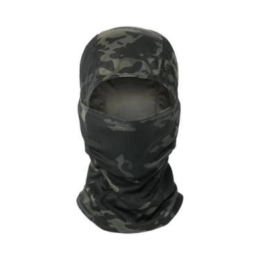 Imagem de Balaclava de Ciclismo Respirável com Camuflagem - Máscara Facial Multi
