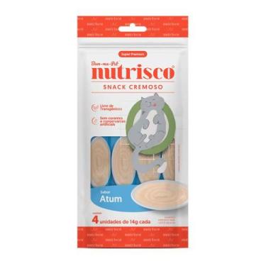 Imagem de Petisco Para Gatos Snack Cremoso Nutrisco Sabor Atum 56g