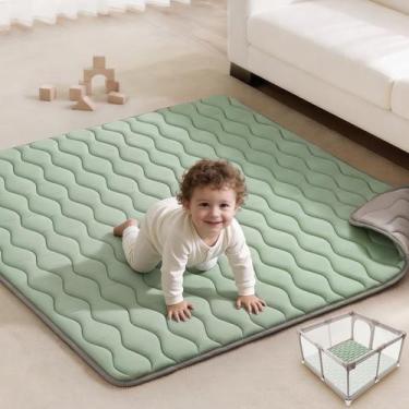 Imagem de Tapete de Atividades para Bebê Blissful Diary 127x127cm Antiderrapante
