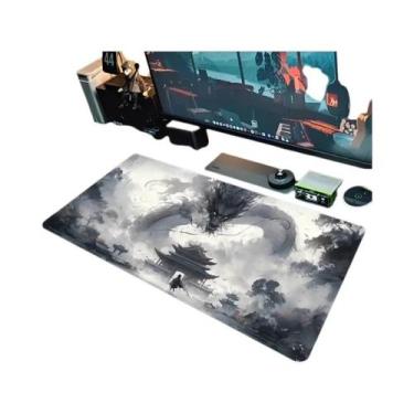 Imagem de Grande Mousepad Antiderrapante Para Jogos Anime D-Dragons, Tapete De M