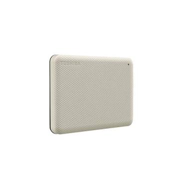 Imagem de HD Externo Portátil Toshiba 2TB Canvio Advance USB 3.0 Branco - HDTCA20XW3AA