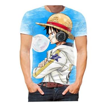Imagem de Camisa Camiseta One Piece Desenhos Série Mangá Anime Hd 09 - Estilo Kr