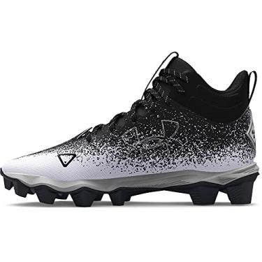Imagem de Under Armour Spotlight Fran 2.0 Jr. Road Running Shoe, (001) Black/White, 1.5 US Unisex Little Kid
