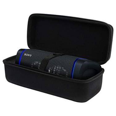Imagem de Aenllosi Estojo rígido de substituição para alto-falante sem fio Sony SRS-XB33 Extra BASS IP67 Bluetooth (preto)