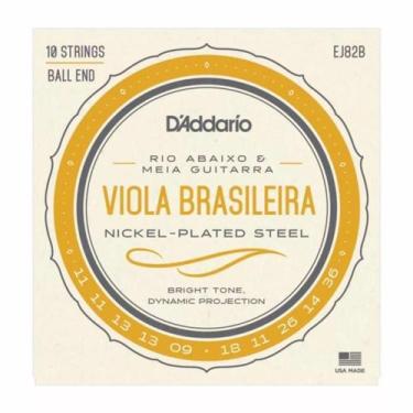 Imagem de Encordoamento Viola Brasileira Daddario Ej82b Daddario