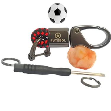 Imagem de Chaveiro Rubro Flamengo Nação Rubro Negra Mengão Futebol