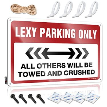 Imagem de Acessórios de quarto para meninos adolescentes Lexy Parking Only Placa de lata Coisas para Quarto de Meninos Cheers Placa de lata (Tamanho : 30X40cm)