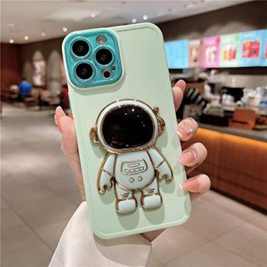 Imagem de Astronaut Stand Holder Phone Case For Samsung Galaxy A32 4G 5G A22 A12 A13 A23 A10 A20 A30S A50 Soft Silicone Cover,green,For J7 Prime
