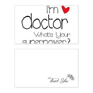 Imagem de Proud Doctors I'm a Doctor English Thank You Card Birthday Paper Greeting Wedding Repreciation