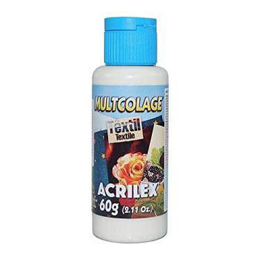 Imagem de Cola Multcolage Têxtil Acrilex 60 gr