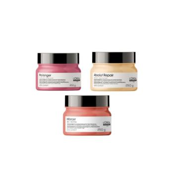 Imagem de L´Oréal Cronograma Pro Longer+Inforcer+Absolut Repair 250g