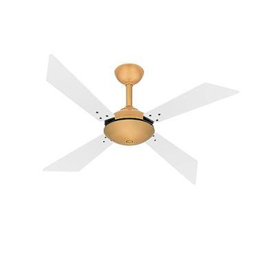 Imagem de Ventilador Teto Dourado Tech 4 Pás Silencioso Ventax 110V