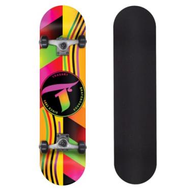 Imagem de Skate Traxart Intermediário Colorido DX-038