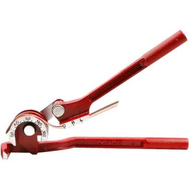 Imagem de Ferramenta dobradora de tubos, ferramenta dobradora de tubos manual para serviço pesado, dobrador de tubos com ângulo de curvatura de 180, dobrador de tubos de metal portátil, dobrador de tubos para s