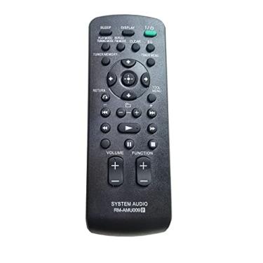 Imagem de GHUST Substituição de controle remoto RM-AMU009 para sistema de componentes Sony Mini Hi-Fi CMT-CX4iP CMT-MX500i MHC-EC709iP MHC-EC79i CMT-LX20i MHC-EC69i MHC-EC99i CMT-BX50BTi MHC-EC78Pi MHC-EC68Pi