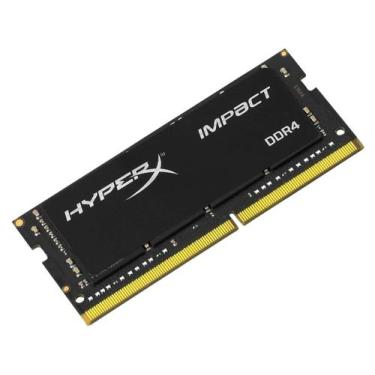 Imagem de Memória Ram Para Notebook 8Gb Ddr4 Hyperx - Impact 2400Mhz Com Dissipa