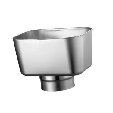 Imagem de Gralara Adaptador de calha de descida, conector de calha de água da chuva, acessórios de coletor de água da chuva, conector de calha de descida para telhados, Diâmetro Do Tubo 114 Mm