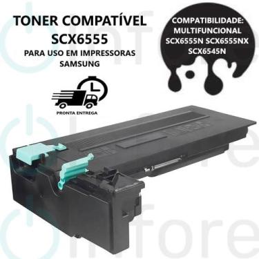 Imagem de Compatível: Toner SCX-D6555A SCX6555 P/ SCX6555N SCX6555NX SCX6545N - 