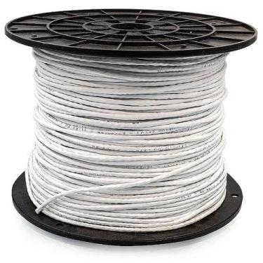 Imagem de Cabo para CFTV 4 Pares Bobina com 305 Metros - Branco - CONNECTCABLE