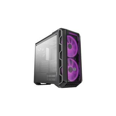 Imagem de Gabinete Cooler Master Mastercase H500 RGB 3 Coolers Lateral em Vidro 