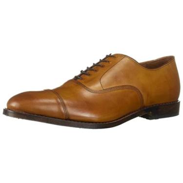Imagem de Allen Edmonds Sapato social masculino Park Avenue impermeável com bico de bico Oxford, Nogueira, 46