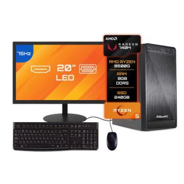 Imagem de Computador Completo BluePC AMD RYZEN 5 8500G 8GB DDR5 SSD 240GB - Moni