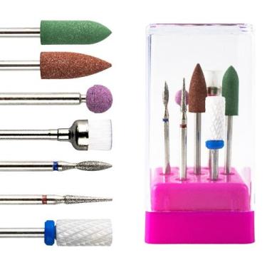 Imagem de Kit 3 Brocas Polidoras +2 Diamantadas +1 Cerâmica +1 Limpeza - Arte Se