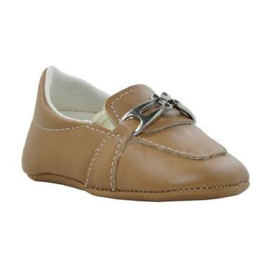 Imagem de Sapatinho de Bebê Bicho de Pé - Sapato Social Masculino com Gravata  -