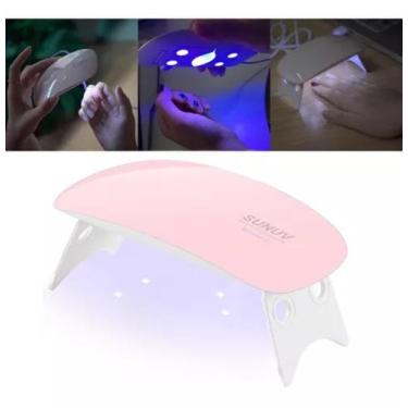 Imagem de Maquina secar unhas sunmini uv led nail lamp - SUN GEL 