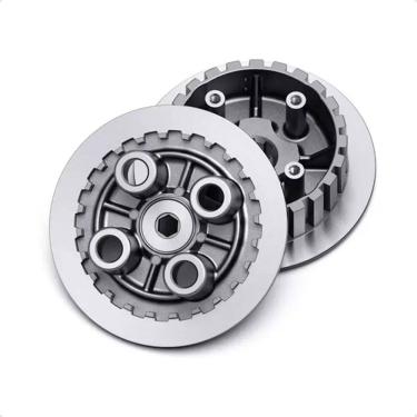 Imagem de Cubo Platô Discos Separadores Embreagem Moto Fazer 250 Wgk