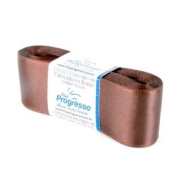 Imagem de Fita de Cetim Progresso 38mm nº9 - 10m Cor 391 Marrom - 01 unidade - F