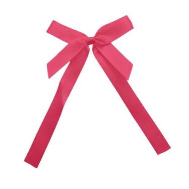 Imagem de Laço Perfeito de Fita de Cetim com Adesivo - Rosa Chiclete - P 5x20,5c