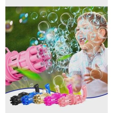 Imagem de Máquina Sopro Automática Bolha De Sabão . - toys