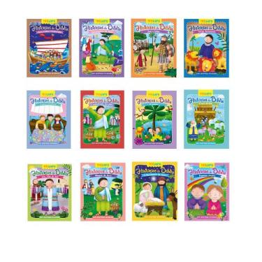 Imagem de Kit com Minilivros- Coleção Histórias da Bíblicas - Ciranda Cultural