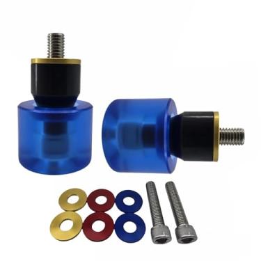 Imagem de TDZ MOTO Parafuso Decorativo Para Roda De Motocicleta M12 Instalado No Protetor Do Motor Alforje Para Harley Davidson Touring Street Glide Road Glide Road King Modelo Electra/Ultra (Roda Azul)