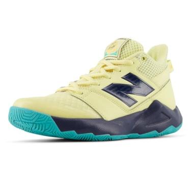 Imagem de New Balance Tênis infantil unissex Coco Cg2, Pergaminho/Nb azul-marinho, 15