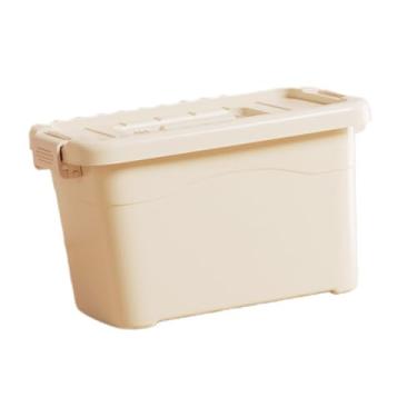 Imagem de MYCENSE Caixa de armazenamento organizador de armazenamento multifuncional organizador de brinquedos caso cosmético para casa quarto artigos diversos roupa, L