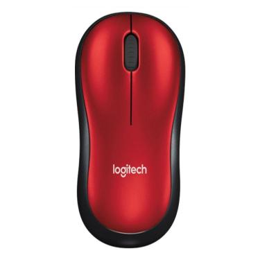 Imagem de Mouse Logitech M185 S/ Fio Vermelho 910-003635