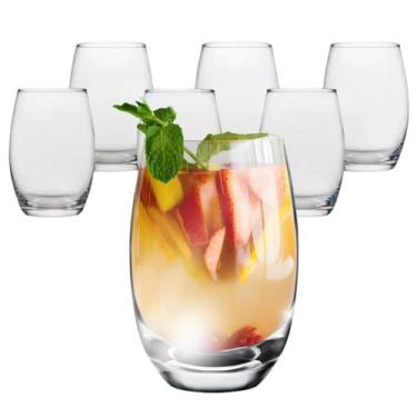 Imagem de Kit Jogo 6 Copos 475ml Iara Nadir Canvas Belágio Califórnia - Inga Imp