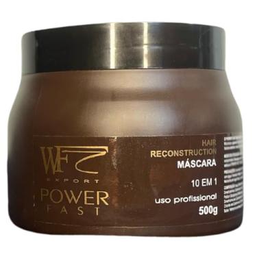 Imagem de Mascara Creme SOS Capilar Pré e Pós Químicas Progressivas Reconstrução Nutrição Power Fast WF 500g