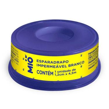 Imagem de Esparadrapo Impermeável Mió Branco 1,2cm X 4,5m 1 Unidade