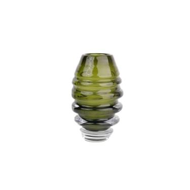 Imagem de VASO DECOR MURANO 15X27 CM VERDE ESMERALDA
