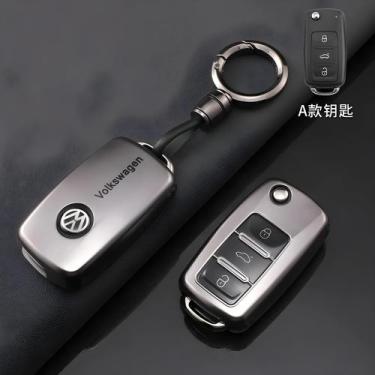 Imagem de VW Volkswagen TPU Capa De Chave De Carro Bolsa De Proteção Completa Pa