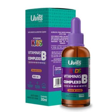 Imagem de Vitaminas Do Complexo B Kids 30ml Gotas - Uvits